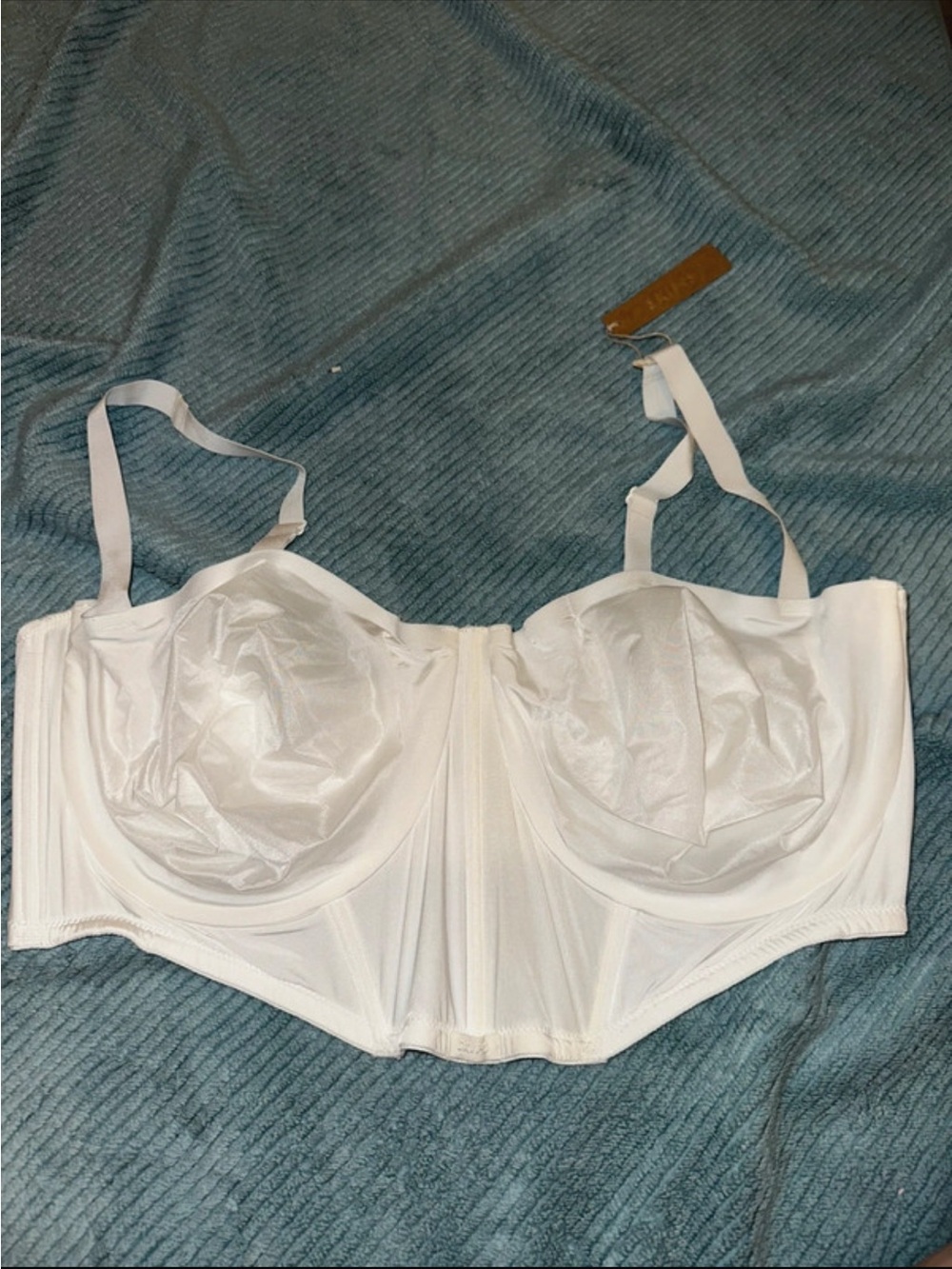 Skims corset bra balconette bra color marble size 44DDD